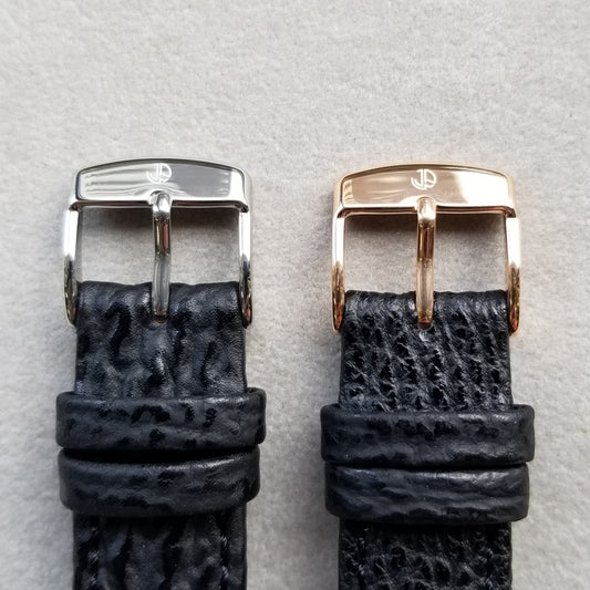 JPW 腕時計ベルト ディアスキン(鹿革) シルバー 18mm【JP-BELT-DEER-SV】